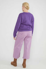 Hose Culotte High Waist Soft Lila