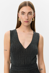 Kleid Celestine Black Glitter