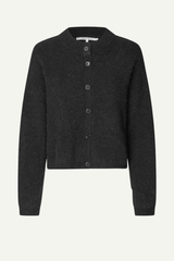 Strickjacke Gabby Knit Black Sand