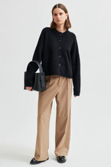 Strickjacke Gabby Knit Black Sand