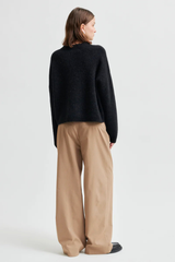 Strickjacke Gabby Knit Black Sand