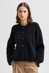 Strickjacke Gabby Knit Black Sand