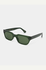 Sonnenbrille Bror Dark Green Transparent