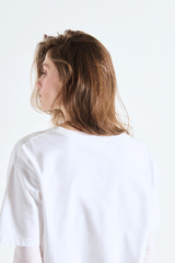 T-shirt Fizvalley Blanc