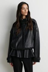 Jacke Aluka Leather Black