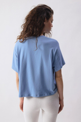 T-shirt Ypawood Bleu Chine