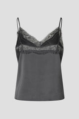 Top Glimps Lace Strap Asphalt