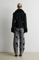 Hose Lawrissa Denim Barrel Denim Grey