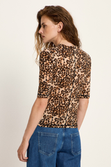 Shirt Stehkragen Print Leo