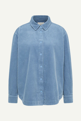 Hemd Kord Light Vintage Blue