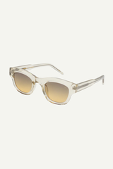 Sonnenbrille Lane Ecru Transparent