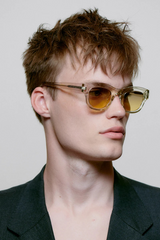 Sonnenbrille Lane Ecru Transparent