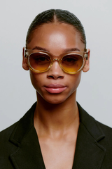 Sonnenbrille Lilly Ecru Transparent