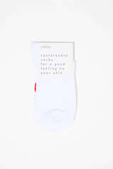 Socken Statement Love White