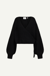 Strickjacke Abby Knitted Cardigan Black