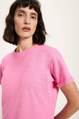 Kurzarmshirt Ocs Bright Orchid