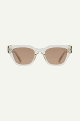 Sonnenbrille Kaws Ecru Transparent