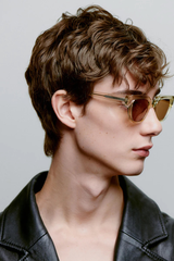 Sonnenbrille Kaws Ecru Transparent