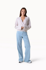 Pullover Lena Knitted Egg White Melee