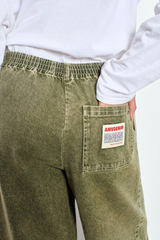 Hose Pantalon Carotte Olive