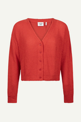 Strickjacke Loukie Knitted Fiery Red