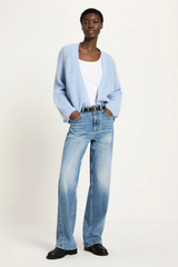 Chunky Strickjacke Sea