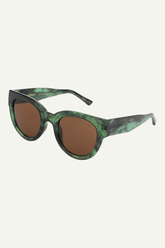 Sonnenbrille Lilly Green Marble Transparent