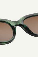 Sonnenbrille Lilly Green Marble Transparent