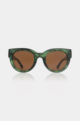 Sonnenbrille Lilly Green Marble Transparent