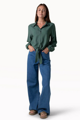 Bluse Bois Dark Forest