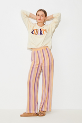 Strick Hose Jungle Beige