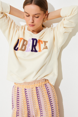 Strick Hose Jungle Beige