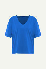 Shirt Mit V-ausschnitt Gots Lapis