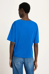 Shirt Mit V-ausschnitt Gots Lapis