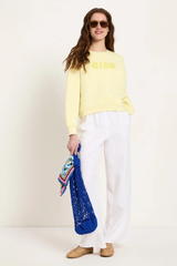 Statementsweatshirt Gots Pastel Sun