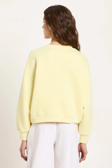 Statementsweatshirt Gots Pastel Sun