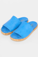Kork Pantolette Lapis