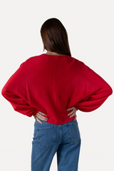 Bluse Bibi Flame Scarlet