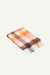 Schal Check Anilopa Scarf Pink Peacoc
