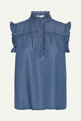 Top RWDallas SL medium denim blue