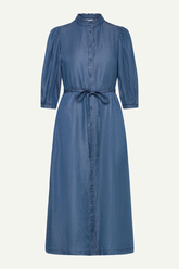 Kleid RWDallas LS Midi medium denim blue