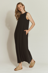 Kleid RWElma Modal SL Long black
