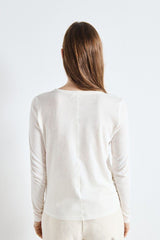 Longsleeve Ajuste Gamipy Blanc