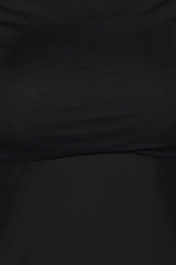 T-Shirt Lena Off-shoulder Black Ink