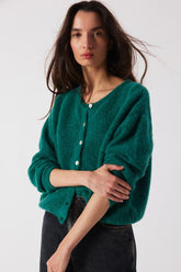 Strickjacke Gilet Vitow Canard Chine