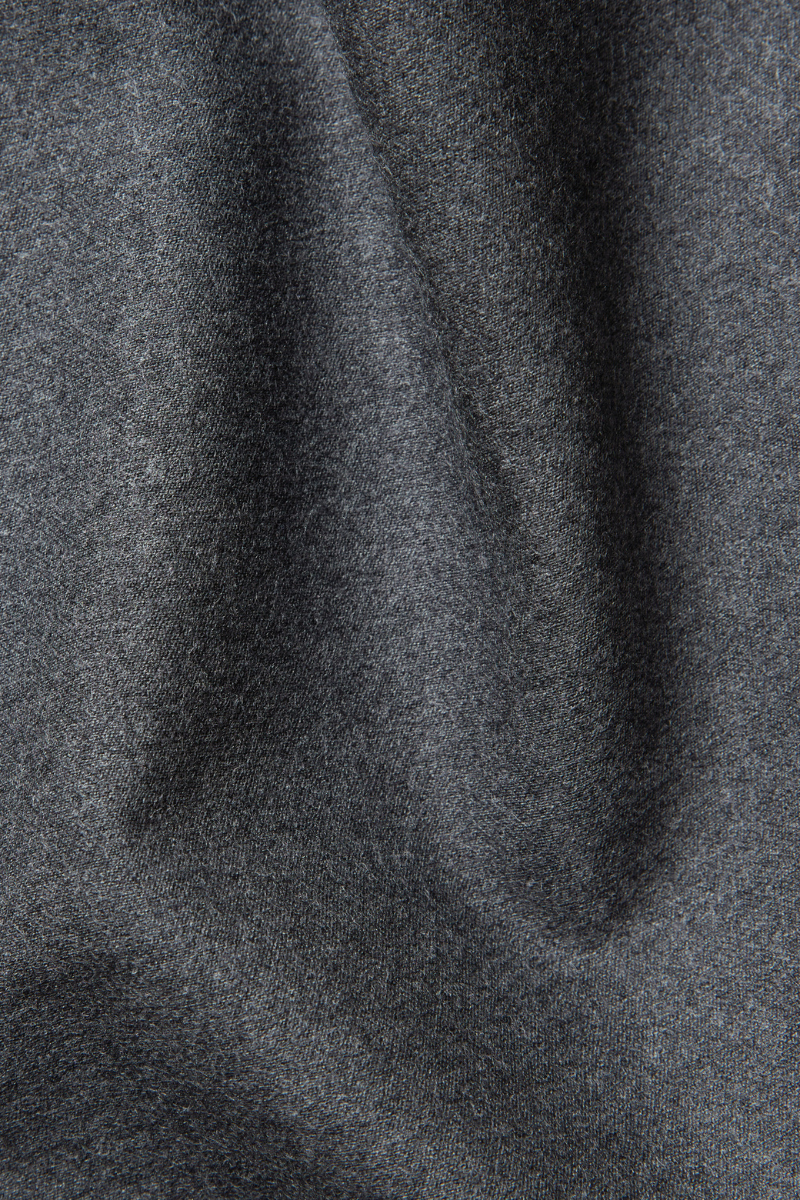 Materialdetail der grauen GIVN Berlin GBMaive Wollhose