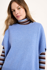 Pullunder Light Blue Melange
