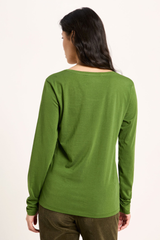 Langarmshirt Garden Green