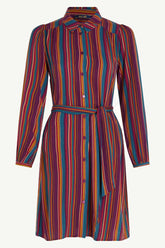 Kleid Carina Tunic Marion Stripe Imperial Purple