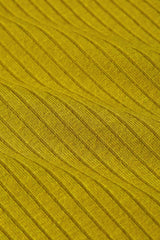 Top Carice V Uni Rib Curry Yellow